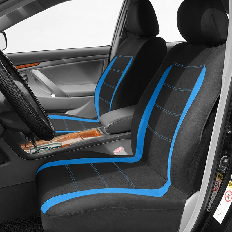 AUTOKING Universal Fabric Car Seat Covers Fit For Most Car SUV Truck Van Car Accessories Interior Seat Covers Car