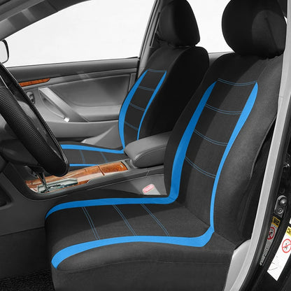 AUTOKING Universal Fabric Car Seat Covers Fit For Most Car SUV Truck Van Car Accessories Interior Seat Covers Car