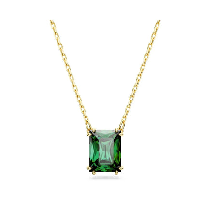 2025 Hot Selling Shoe Love Letter Gold Necklace Blue Gem Pendant Jewelry Gift