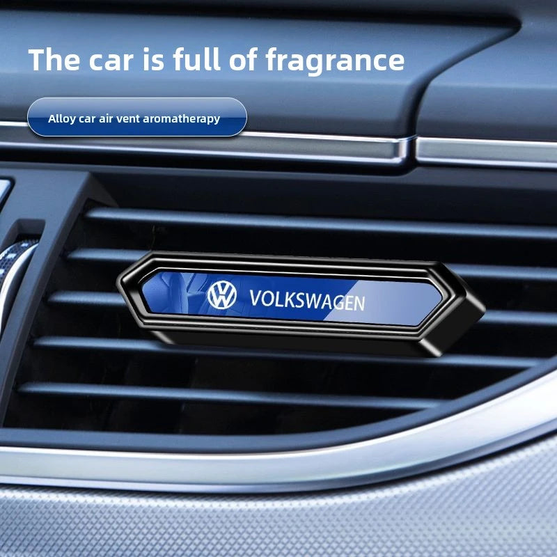 for Volkswagen Car Air outlet Fragrance Holder, Car air conditioning outlet perfume, light luxury decoration, long-lasting fragr