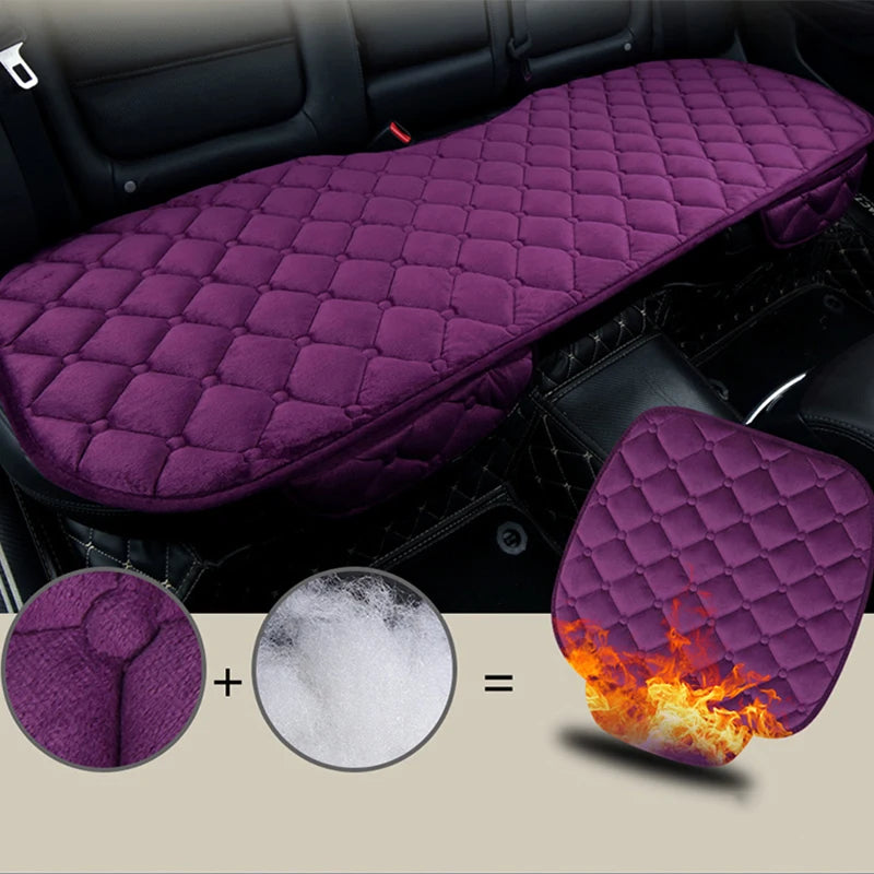 Car Front Rear Seat Cover Car Seat Covers Set Choose Car Seat Cushion Plush Seat Pad Protector Car Accessories Cars Interior