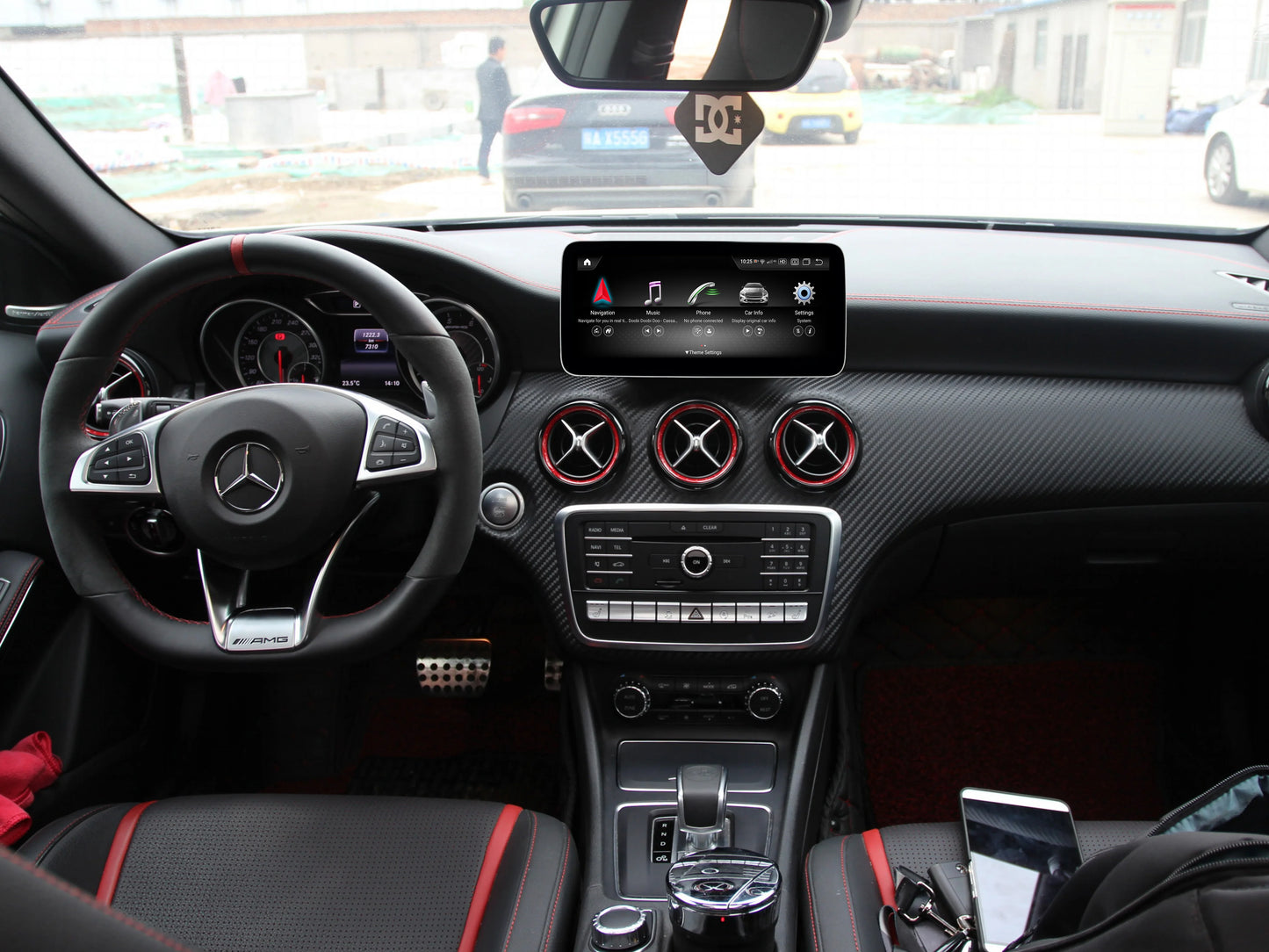 Android 14  GPS Navigation Carplay For Benz  A Class W176 2018/GLA X156 CLA C117/X117 2016-2019/ G Glass W463 2017-2018