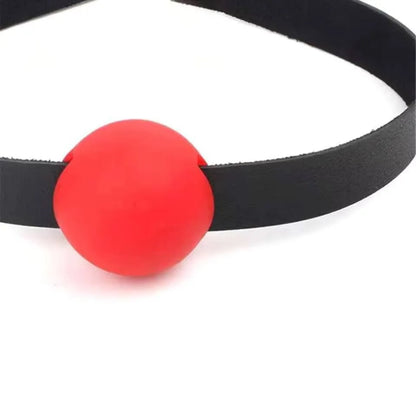 SM Adult Sex Toy For Both Men And Women, Leather PVC Mouth Ball Prop, Couple Sex Training Product, Tool And Toy