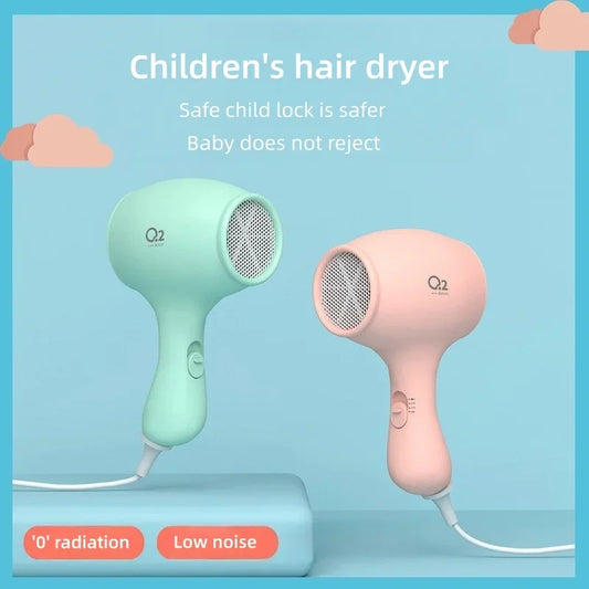 Special Baby Hair Dryer With Silent Negative Ion Soft Wind For Hair Care And Anal Hair Blowing For Infants And Children