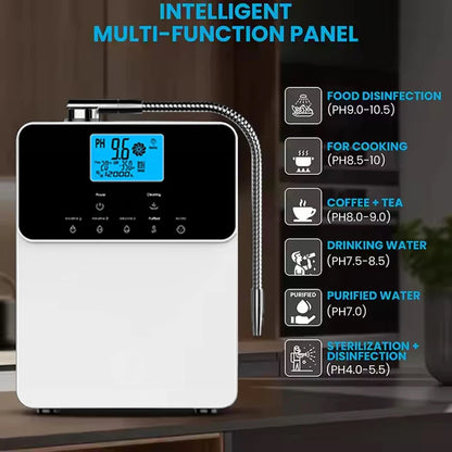 Japan Tech Alkaline water Ionizer High PH 2.8-11 Value 11 Plates Kangen Filtration Water System Hydrogen Water Filter Purifier