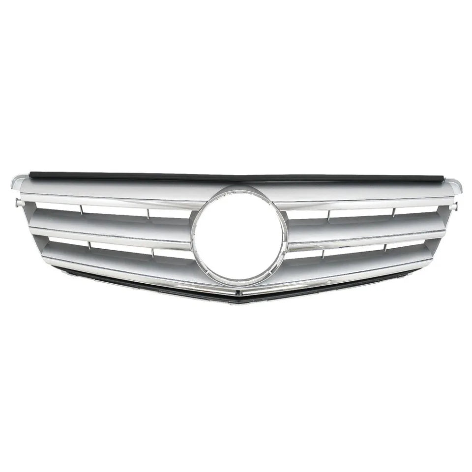 XVIP Front Bumper Grille Hood Grille For Mercedes Benz C W204 C43 2008-2014 C180 C200 C250 C300 AMG GTR Diamond Style Grille
