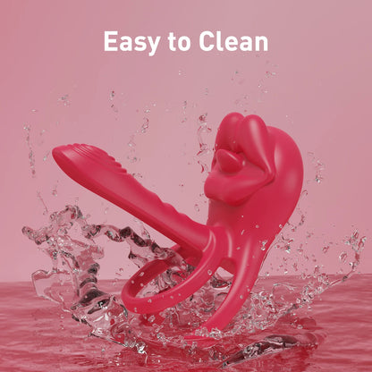Cock Ring Vibrating for Men Male Erectile Penis Ring G-Spot Clitoris Anal Stimulator Ejaculation Delay Adult Sex Toy for Couples