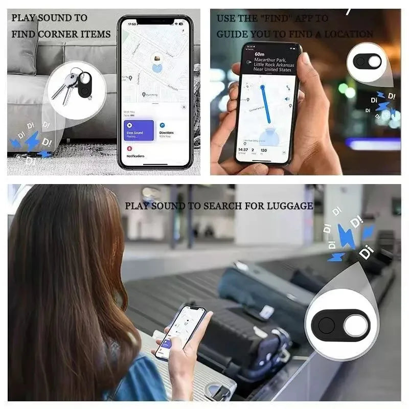 GPS Tracker Google Find My Device Bluetooth Locator Finder Global Positioning Anti-lost Smart Tag for Samsung Phones Android