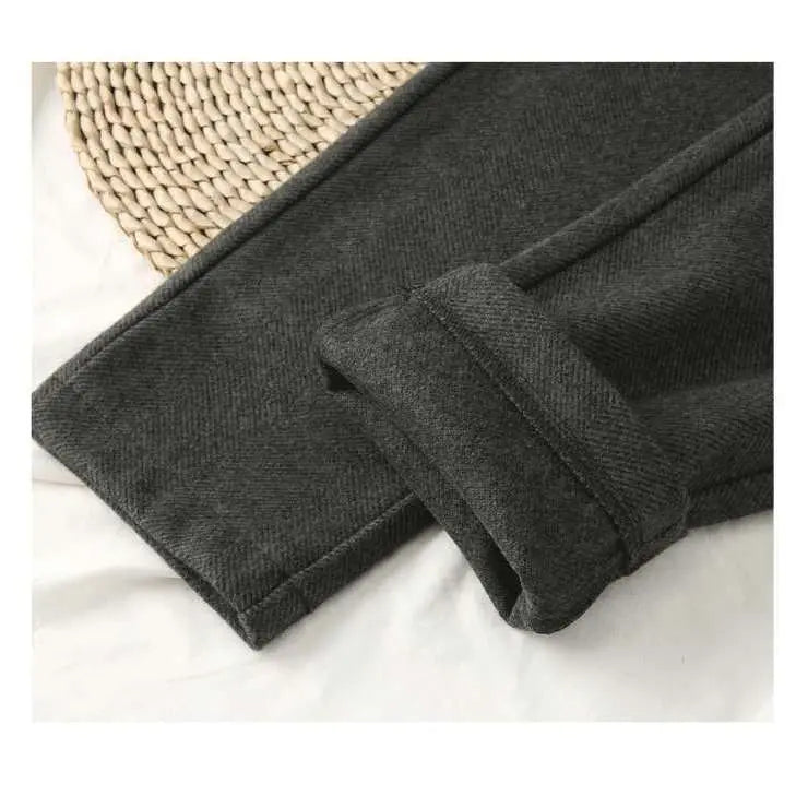 High Waist Women Suit Pants Office Ladies Harem Pencil Pants Korean Fashion Trousers Casual Button Loose Female Khaki Pants New
