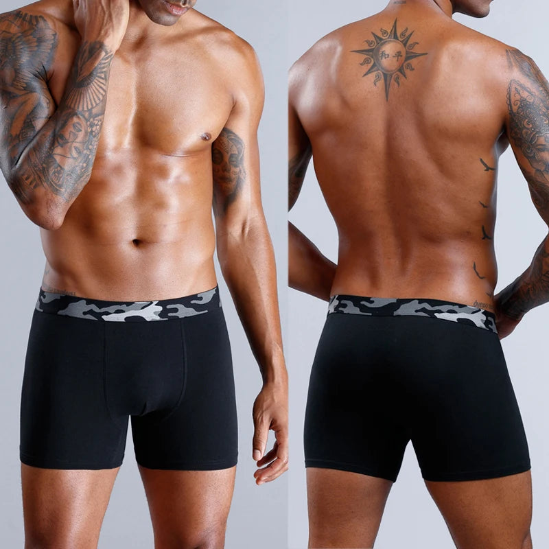 5pcs boxer shorts men sexy underwear for mens cotton boxers for man Men's panties custom underpants male calecon