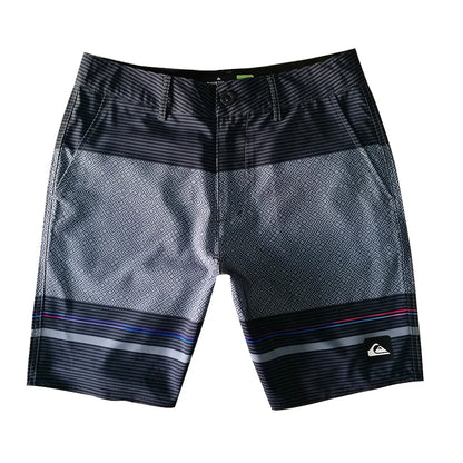Men's Fashion Casual Printed Sporty Short Pants Five-Quarter Length Straight Fit Versatile Lightweight mid Waist Shorts