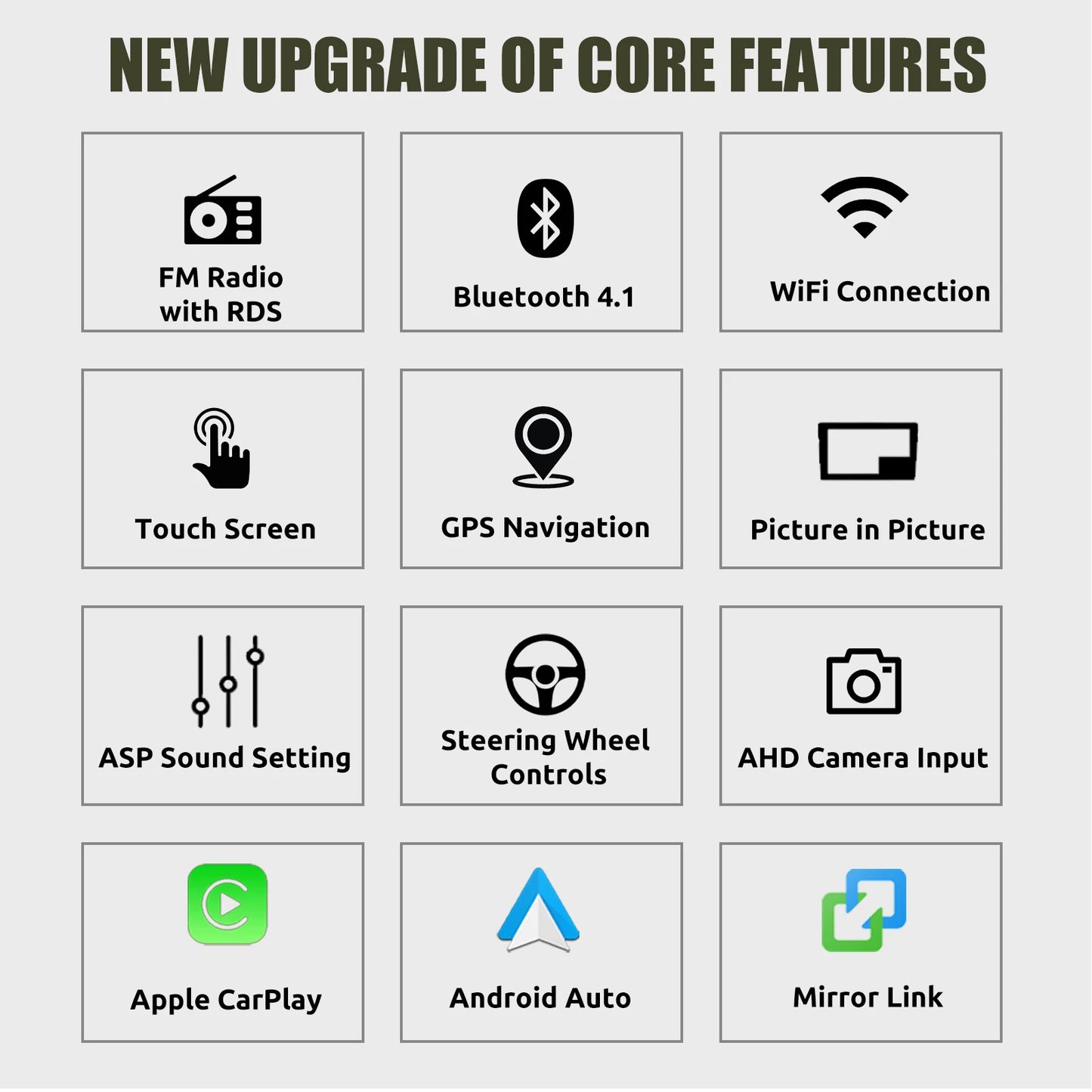 9" Android 14 Car Radio Multimedia Video Player 2 Din For Toyota Camry 2006 2007 2008 2009 2010 2011 GPS Navi Head Unit Carplay