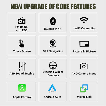 9" Android 14 Car Radio Multimedia Video Player 2 Din For Toyota Camry 2006 2007 2008 2009 2010 2011 GPS Navi Head Unit Carplay