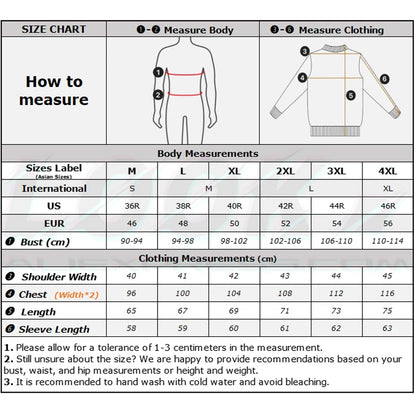 High-quality men's autumn warm long-sleeved sweater, daily commute pullover, stretchable.M-4XL
