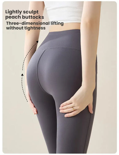 High Waist Flare Leggings Women Winter Fleece Lined Tummy Control Butt Lift Yoga Pants Stretchy Casual Bootcut Palazzo Trousers