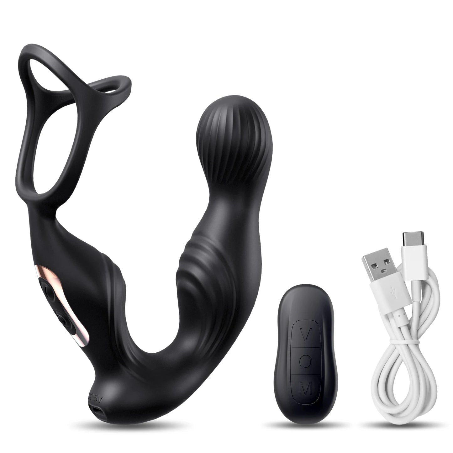 Prostate Massager Anal Vibrator Male Sex Toys for Men Gay Anal Plug Adult Toys Butt Plug for Women Remote 7 Wiggling Vibrating