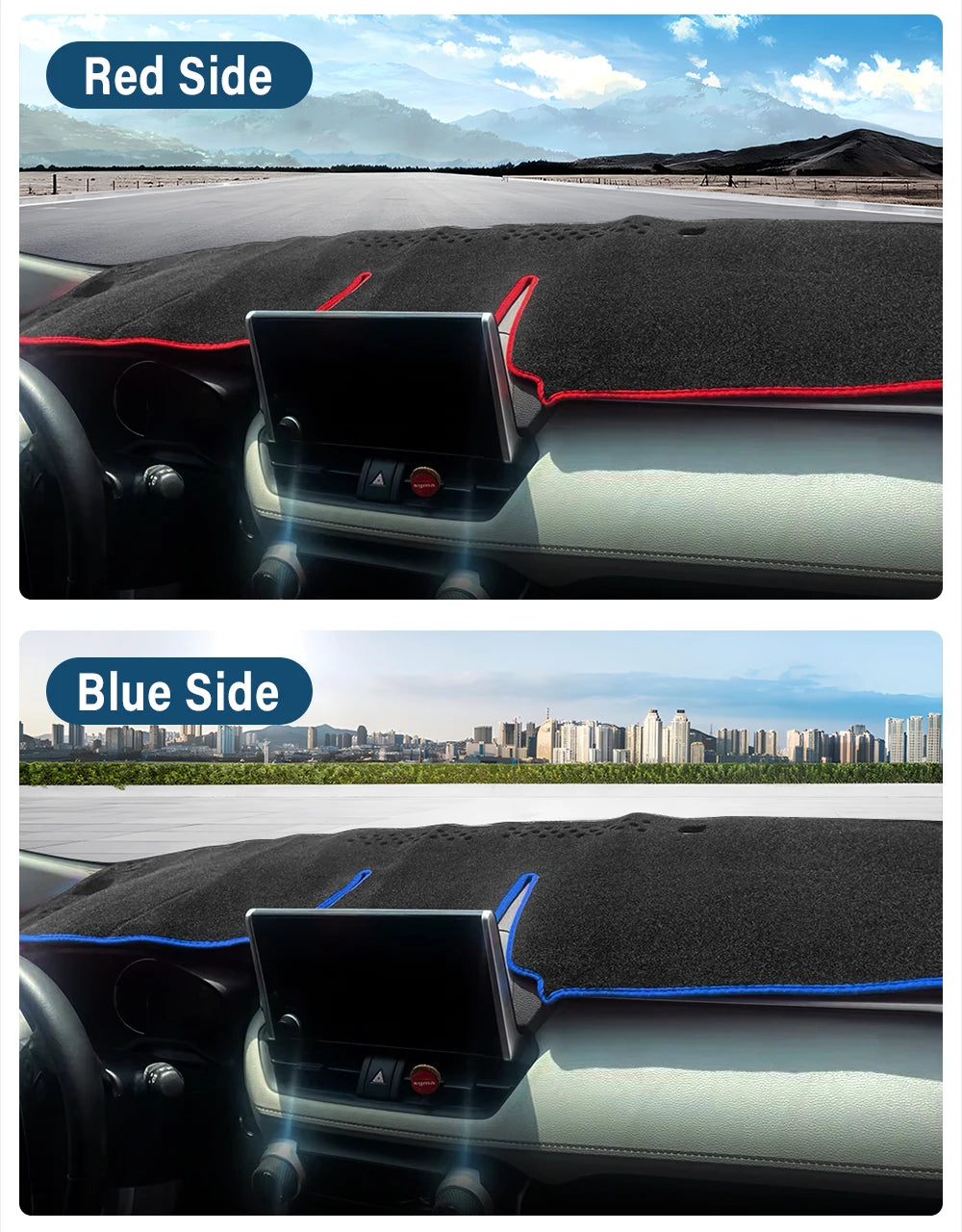 Car Dashboard Mat Sun Shade Instrument Desk Cover Accessories For Toyota RAV4 XA50 2019 2020 2021 2022 2023 2024 2025 Hybrid