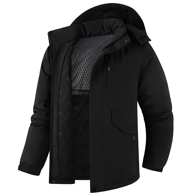 Autumn and Winter Hot Outdoor Sports Graphene Stormtrooper Coat Cotton Coat Men's New Style Couple Warm, Windproof, Waterproof O