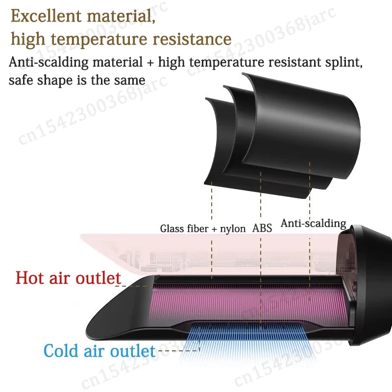 Hair Dryer Straightener Nozzle For Dyson Supersonic HD08 HD15 HD16 Nural Hair Dryer Accessories Automatic Straight Hair Nozzle