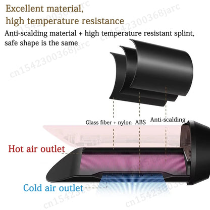 Hair Dryer Straightener Nozzle For Dyson Supersonic HD08 HD15 HD16 Nural Hair Dryer Accessories Automatic Straight Hair Nozzle