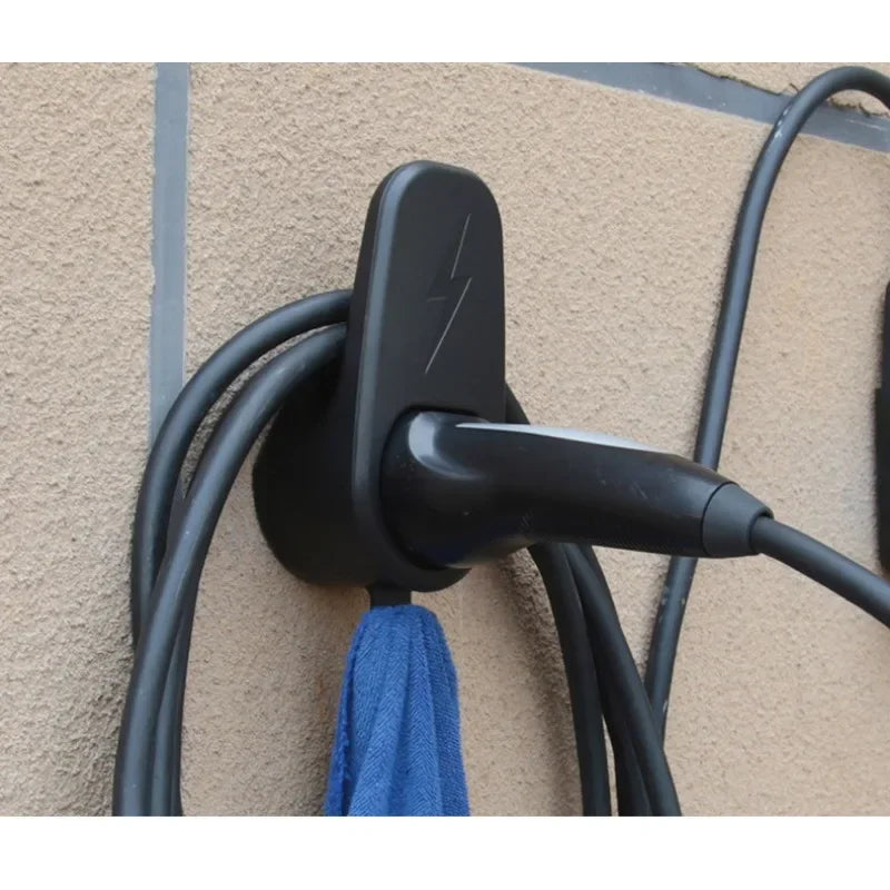 Suitable for Tesla Model3model Y Charging Pile Bracket Charging Hanger Wall Charging Cable Hanger Charging Gun Accessories