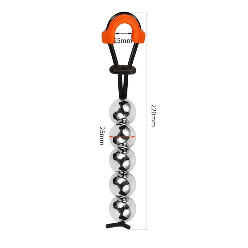 Reusable Stainless Steel Solid Ball Stretching Amplification Trainer Adjustable Household Items Adult Male Exercise Equipment