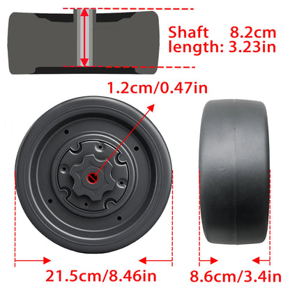 21CM/25CM/30CM,8/10/12in Children Electric Ride on Car EVA Solid Rubber Alligator Tire,Kart drifting car tire,Coupler, bearing