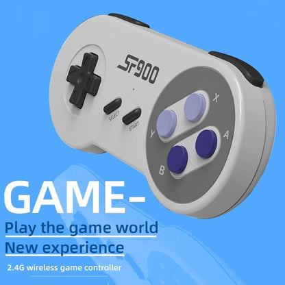 SF900 Mini Video Game Console 2.4G Dual Wireless Console Game Stick 5000 Classical Games TV Game Sticks Game Gifts