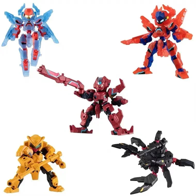 Genuine Scale Model Animal Robot Beetle Phoenix Tiger Anime Peripheral Character Decoration Action Figure Toys