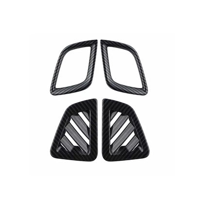 Car Front Air Outlet Cover For Isuzu Dmax D-max 2021 2022 2023 2024 AC Vent Sticker Decoration Trim Interior Accessories