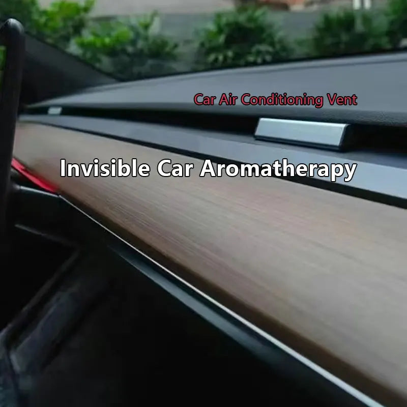 For Tesla Model 3/Y Air Freshener - Invisible Design -Automatic Deodorizer Fragrance Diffuser Car Aromatherapy Wooden Bead