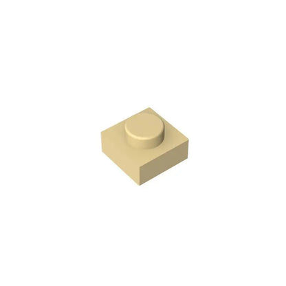 100g/588Pcs 3024 1x1 Brick Moc Short 1-Hole Color Spare Parts Compatible with Brick DIY Children's Toy Assembly Gift Box