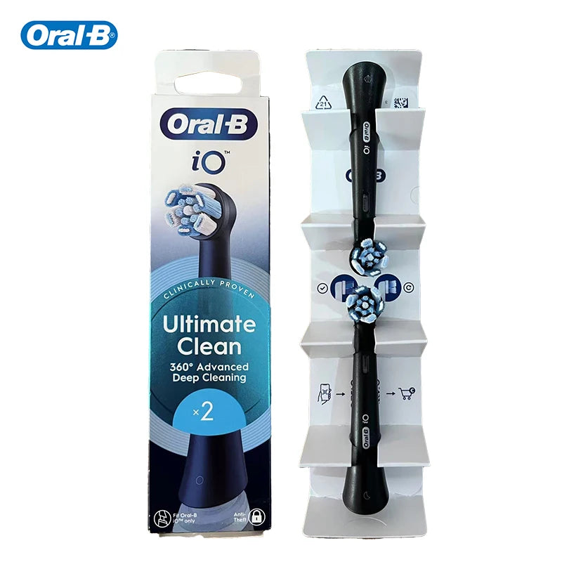 Oral B IO Series Replacement Brush Heads for Oral-B IO 2/3/5/7/8/9 Electric Toothbrushe Gentle Care Ultimate Clean Radiant White