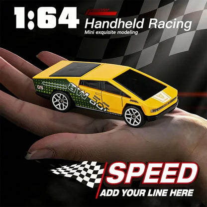 2026 Upgraded RC Car 1:64 Mini Alloy RC Drift Car Easy to Carry, 60mins Life.  Exquisite Gift Box An Ideal Toy Gift for Children