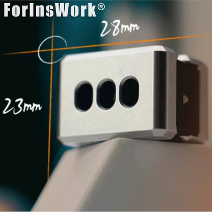 MUYI Mechanical Fidget Tofu Compact & Unobtrusive, Crispy Tingling Vibration, Bouncy Magnetic Feedback Fidgets Toys