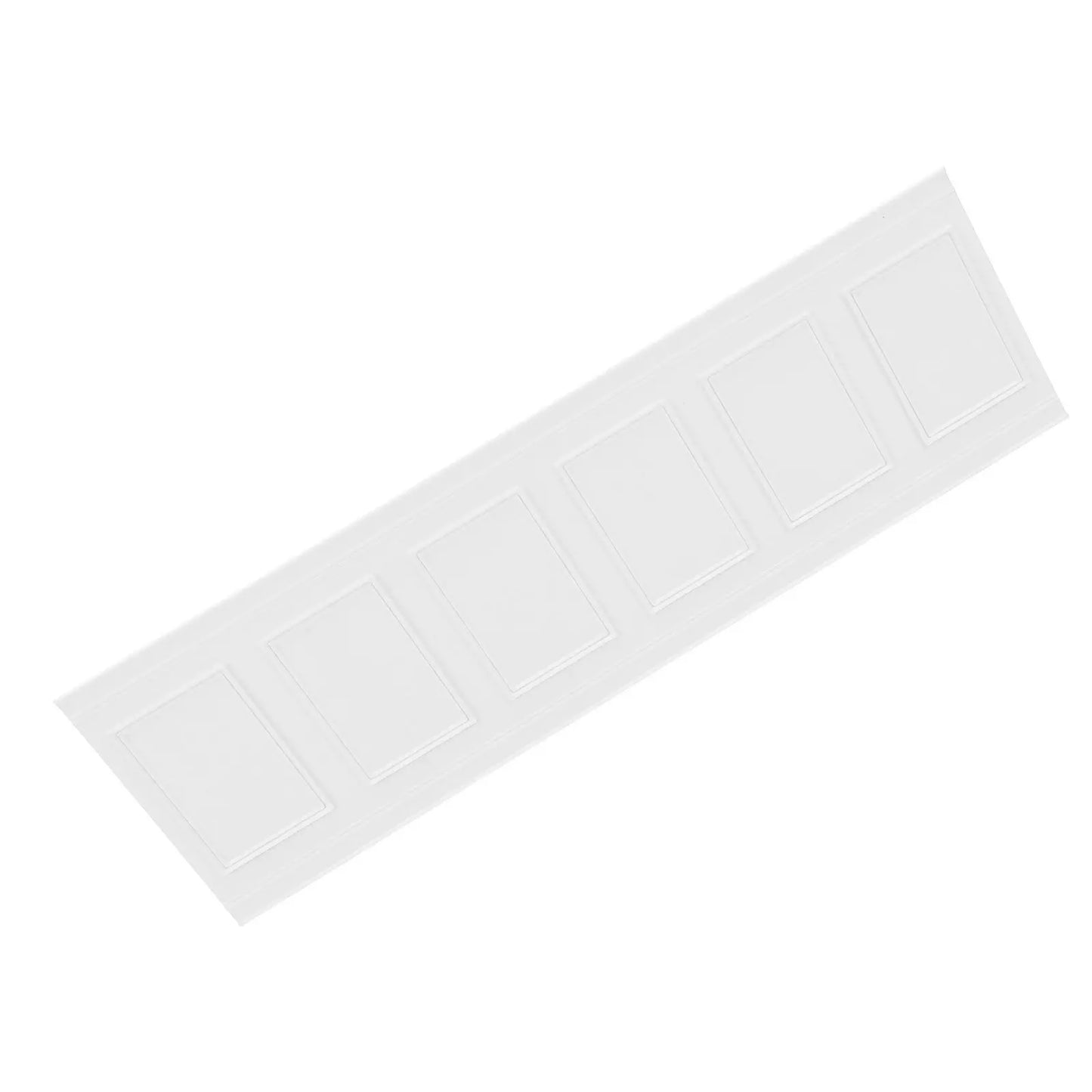 Dollhouse Stick on Skirting Board Baseboard Peel and Trim Molding Self-adhesive