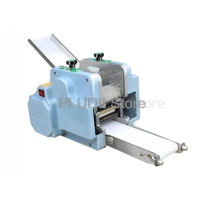 Dumpling Wrapper Maker Machine Electric Automatic Wonton Wrappers Machine Roll Dough Press Commercial Round/Square Dumpling Skin
