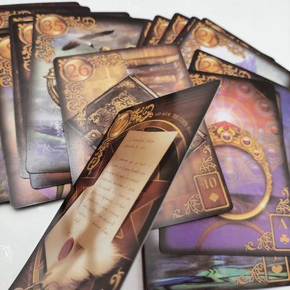 Reverie Lenormand Tarot Deck 47 Cards Set Fate Divination Tarot Card Game Full English Version Board Games With Online Guidebook
