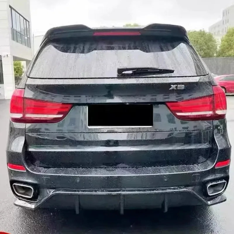 Car Rear Trunk Spoiler Wing Lip For BMW X5 F15 2014-2018 For Rear Trunk Wing Spoiler Tail Fin Auto Accessories Body Kit Tuning