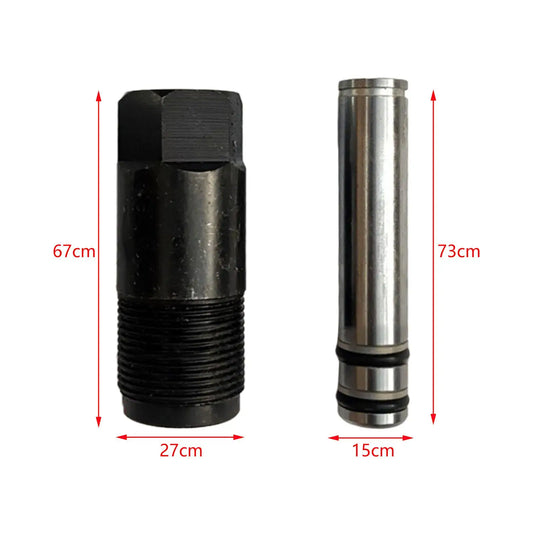 Jack Plunger Horizontal Double Pump Hydraulic Horizontal Jack Oil Pump Replacement Multipurpose for Automobile Seal Set