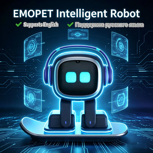 emo robot children's toys dialogue interactive companion desktop electronic pet robot learning gift