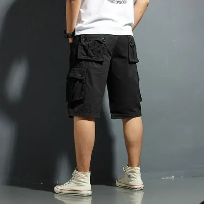 Mens Cargo Shorts Camouflage Bermuda Short Pants for Men Combat Solid Camo Homme Designer Harajuku Loose New in Big and Tall Y2k
