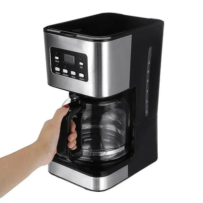 Drip Coffee Maker 8.46x7.87x12.6 Inches Pump Coffeemaker Coffee Machine for Home Office