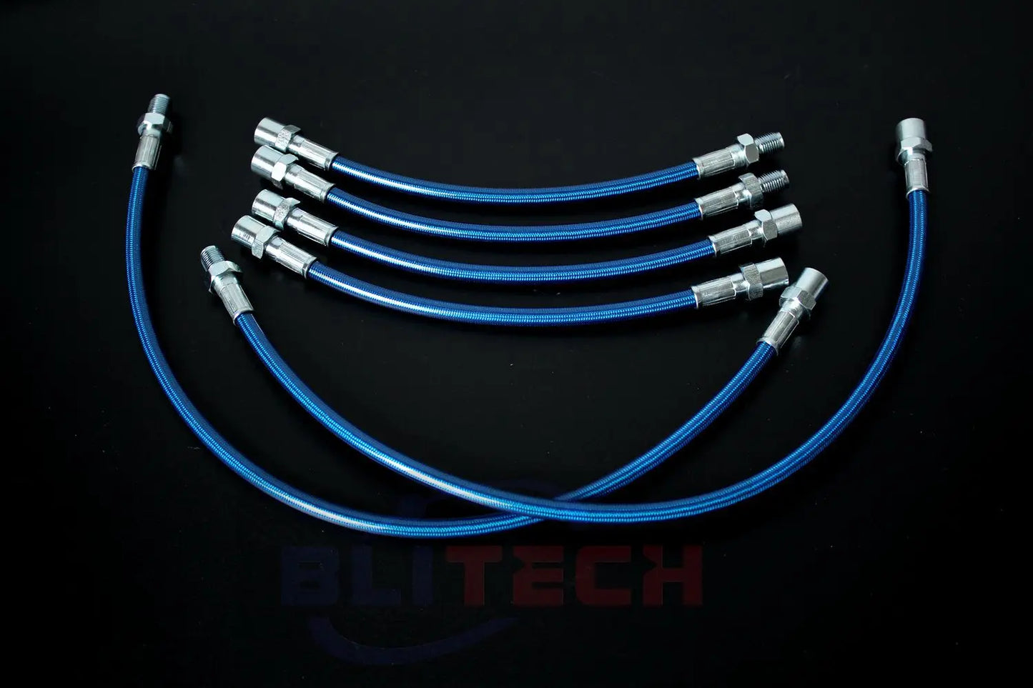 Stainless Racing Steel Brake Line Kit Cables For BMW E36 E34 E32 Red Blue Silver Black
