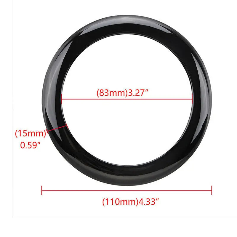 Car Exterior Parts Gloss Black Rear Badge Boot Ring Surround For Bmw F20 F21 1 Series M135i M140i Durable Automotive Parts