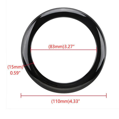 Car Exterior Parts Gloss Black Rear Badge Boot Ring Surround For Bmw F20 F21 1 Series M135i M140i Durable Automotive Parts