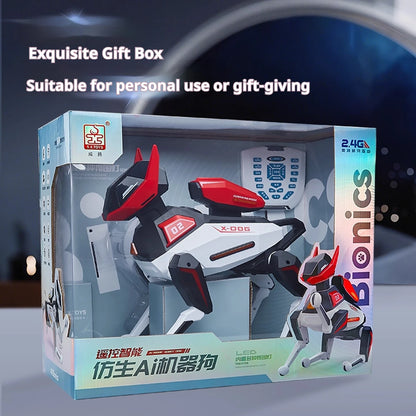 Ai Intelligent Robot Dog 2026 New Pet High End Technology Electronic Dog Bionic Artificial Robot Toy Technology Pets Child Toy
