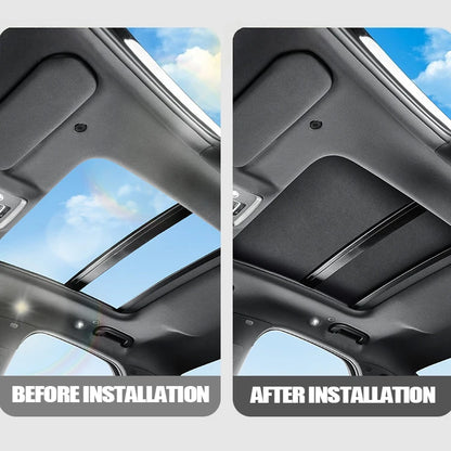 Electrostatic Adsorption Sunroof Sunshade for BYD Leopard 7 Titanium 7 Roof Heat Shield UV Protection Interior Accessory