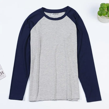 Men's Long Sleeved Plus Size Soft Loose Breathable  Sleepwear Spring Summer Autumn and Winter Season Pajamas  Home Wear Tpi Tops