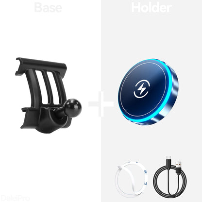 For Mazda CX60 CX80 CX-60 CX-80 Car Phone Holder Wireless Charger Magsafe Holder Auto Clamping Strong Magnet Mazda Accessories